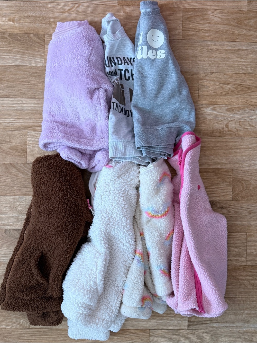 Kids Cozy Sherpa One-Piece Romper - Assorted Colors